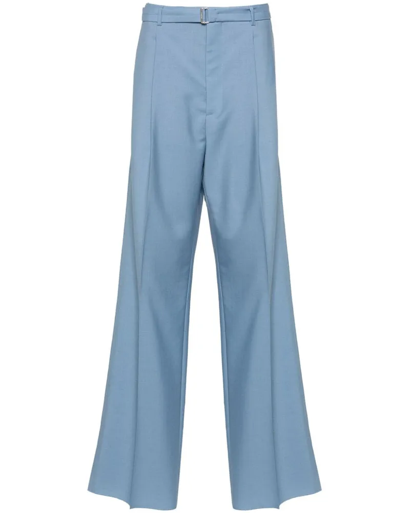 Lanvin Hose mit weitem Bein - Blau Blau