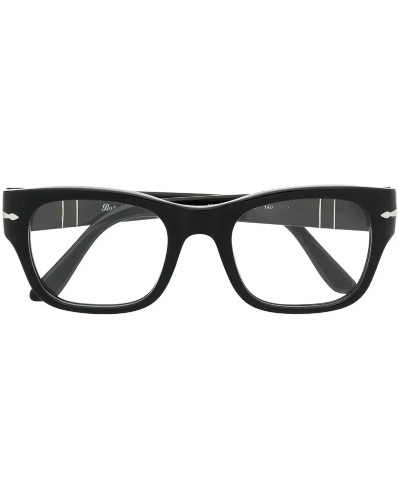Persol Eckige PO3297V Brille - Schwarz Schwarz
