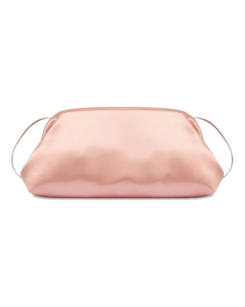 Alberta Ferretti Clutch aus Satin - Rosa Rosa