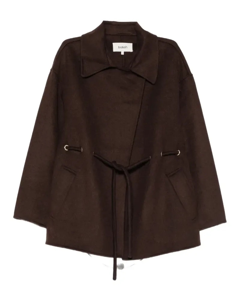 ba&sh drawstring-waist jacket - Braun Braun