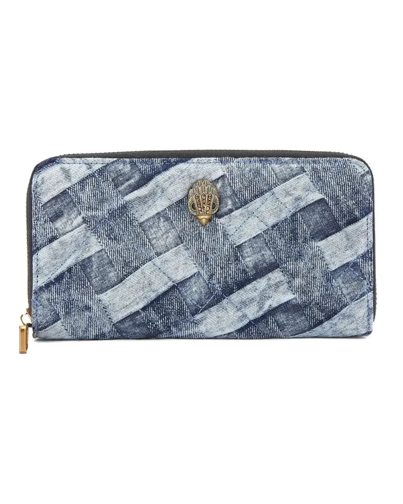Kurt Geiger Jeans-Portemonnaie mit Rundumreißverschluss - Blau Blau