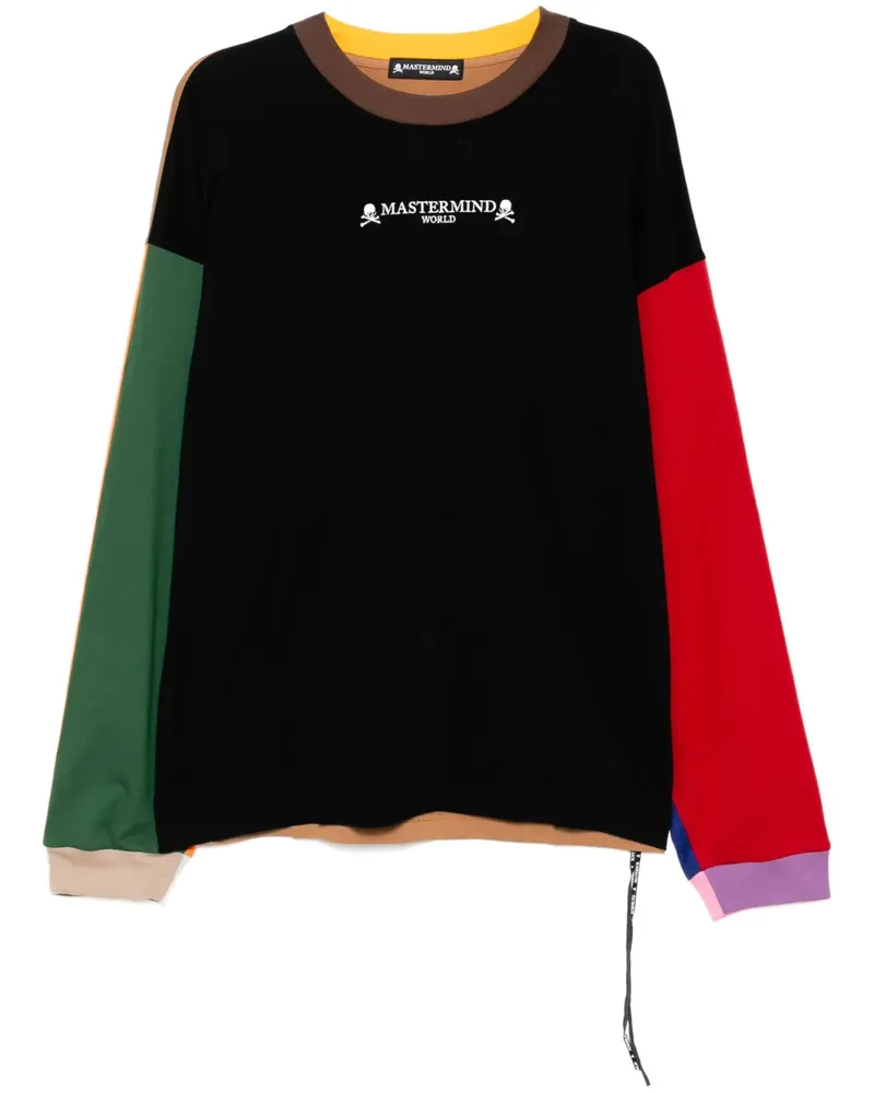 Mastermind World T-Shirt mit Logo-Print - Schwarz Schwarz