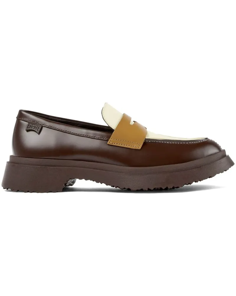 Camper Walden Loafer in Colour-Block-Optik - Braun Braun
