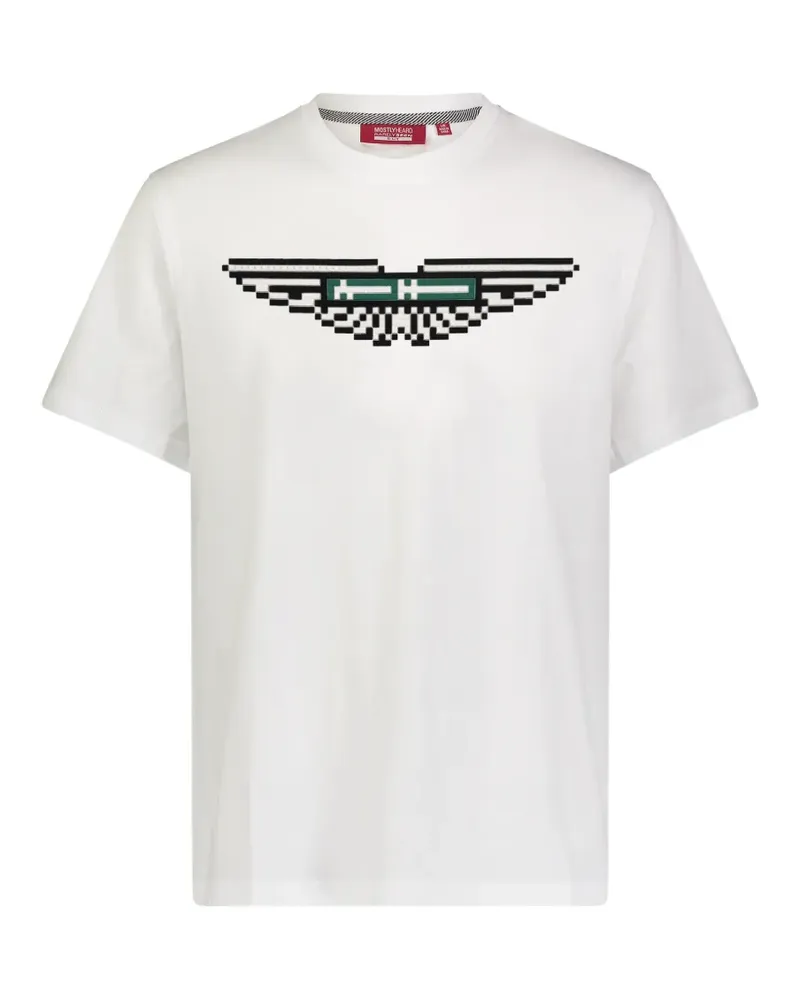 Mostly Heard Rarely Seen T-Shirt mit Print - Weiß Weiß