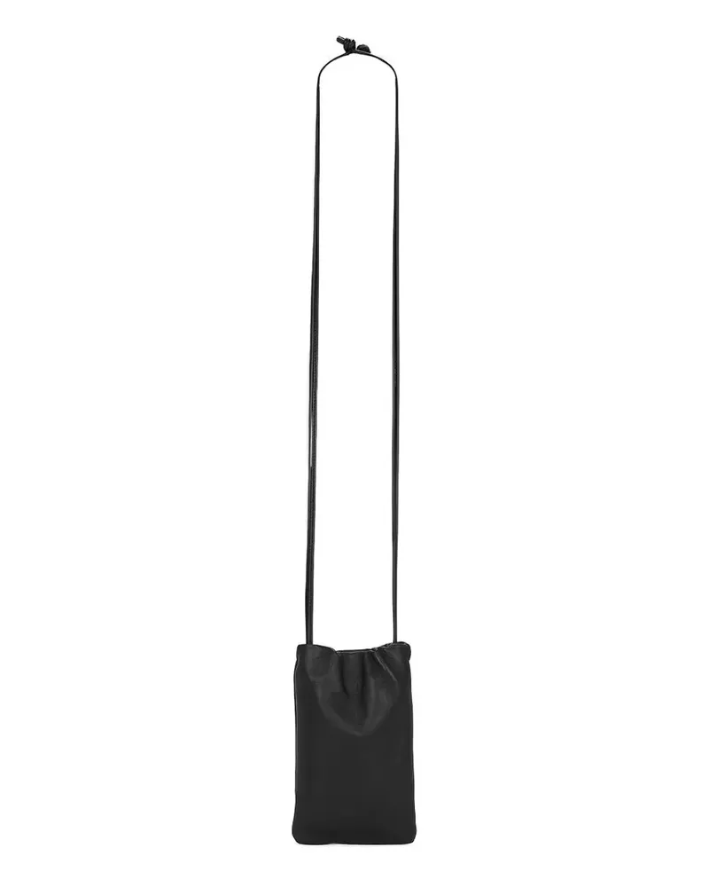 The Row Handytasche aus Leder - Schwarz Schwarz