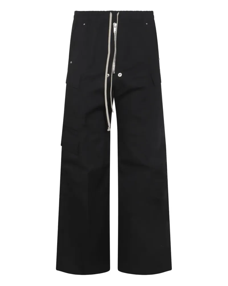 Rick Owens Belas Cargohose mit Kordelzug - Schwarz Schwarz