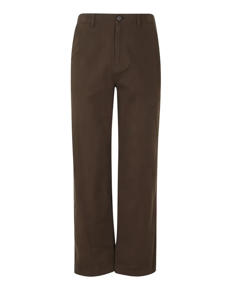 Dunst Hose mit geradem Bein - Braun Braun