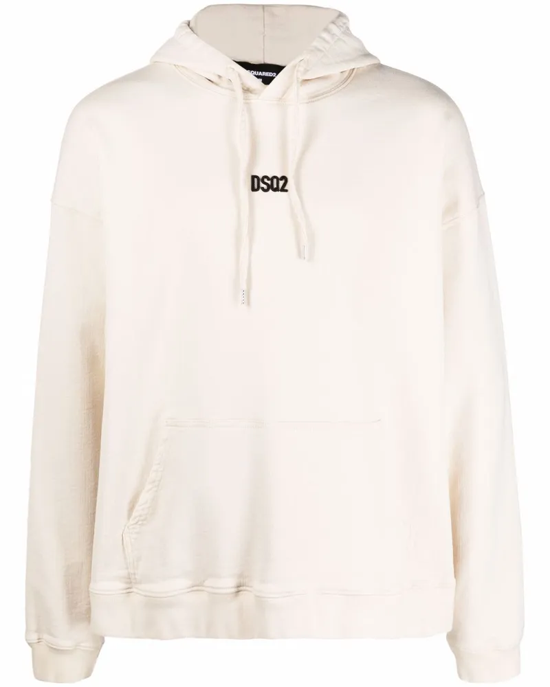 Dsquared2 Hoodie mit Logo - Nude Nude