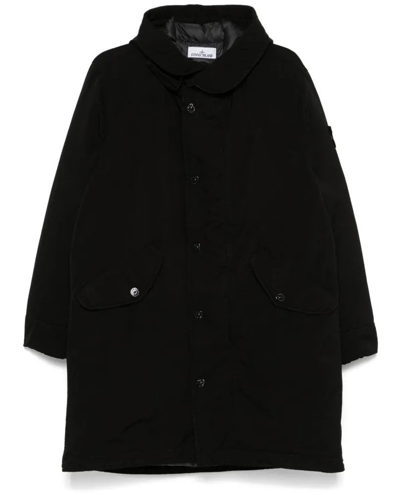 Stone Island Vera Mantel - Schwarz Schwarz