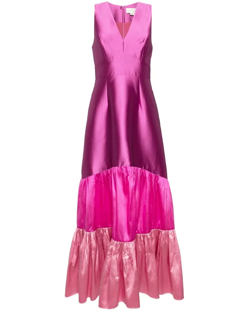 Sachin & Babi Rori Kleid mit Satin-Finish - Rosa Rosa