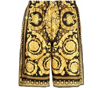 Barocco silk shorts