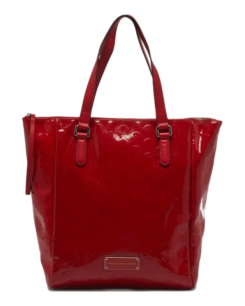 Marc Jacobs embossed tote bag - Rot Rot