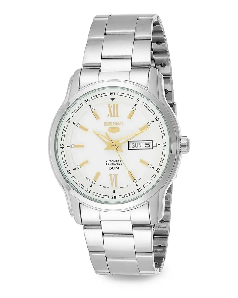 Seiko round-frame 40mm watch - Weiß Weiß