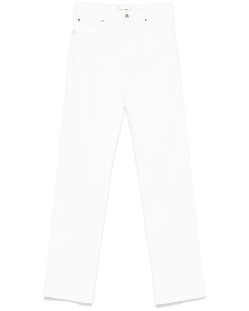 Frame Denim The Ruler Straight-Leg-Jeans - Weiß Weiß