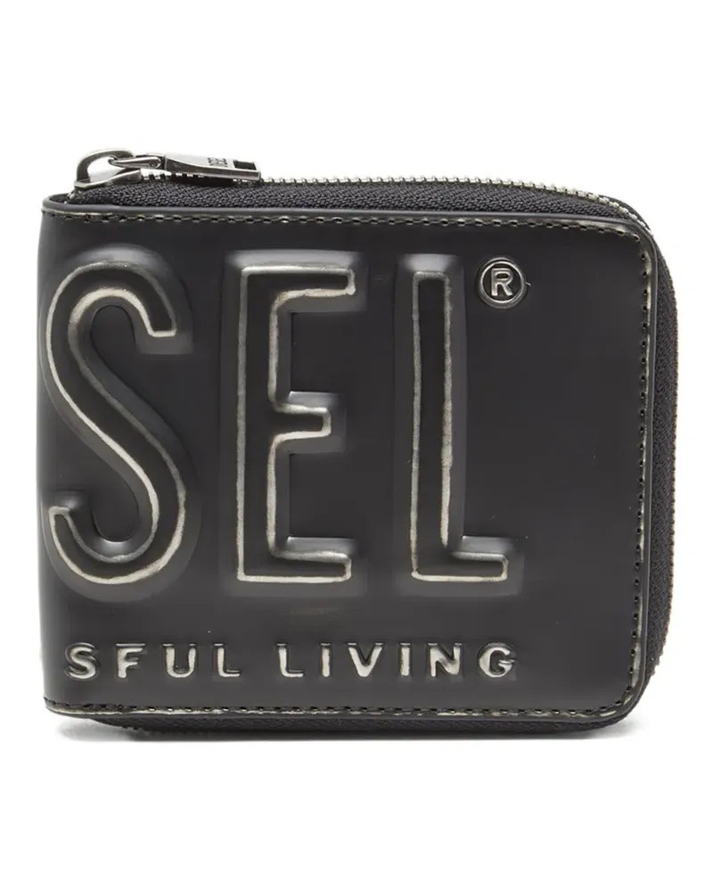 Diesel DSL 3D XS Portemonnaie - Schwarz Schwarz