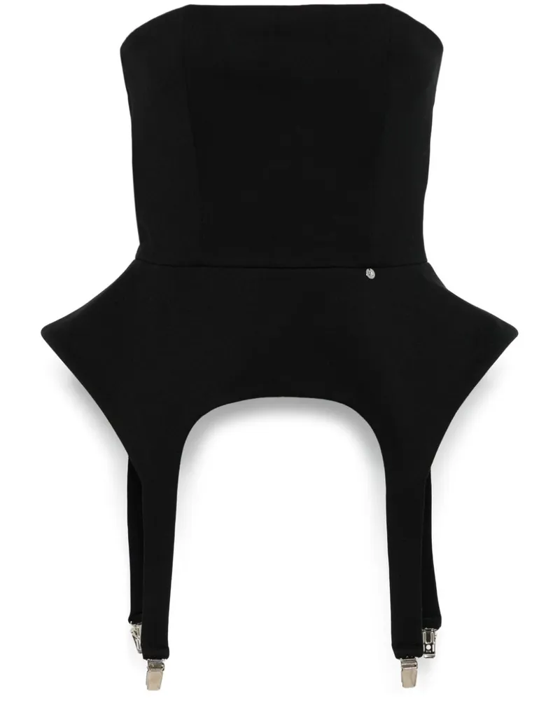 NISSA Bandeau-Top - Schwarz Schwarz