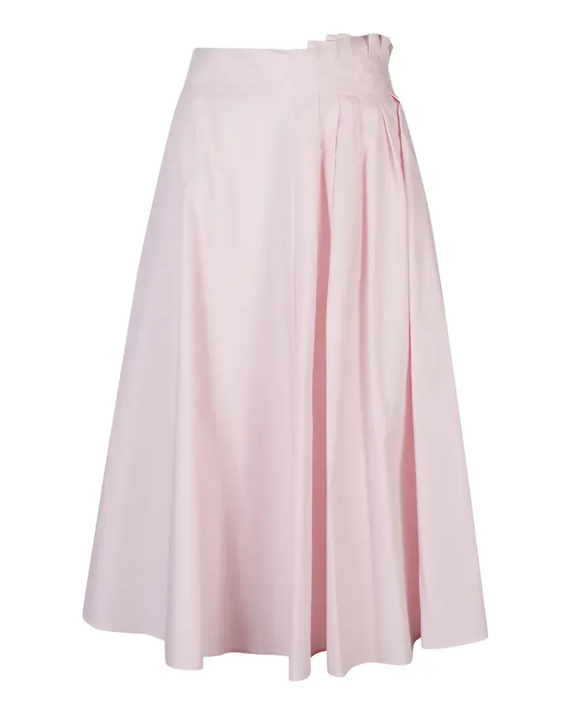 MSGM pleated midi skirt - Rosa Rosa
