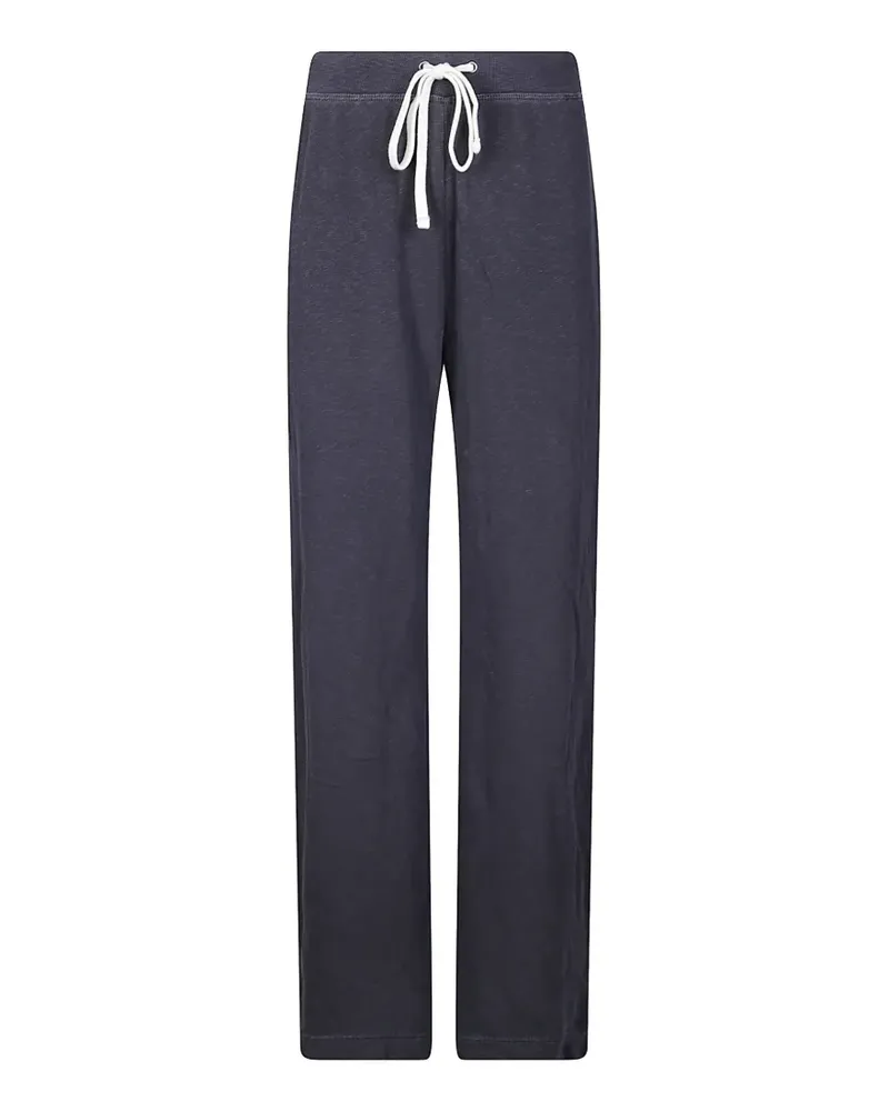 James Perse drawstring-waist wide-leg trousers - Grau Grau