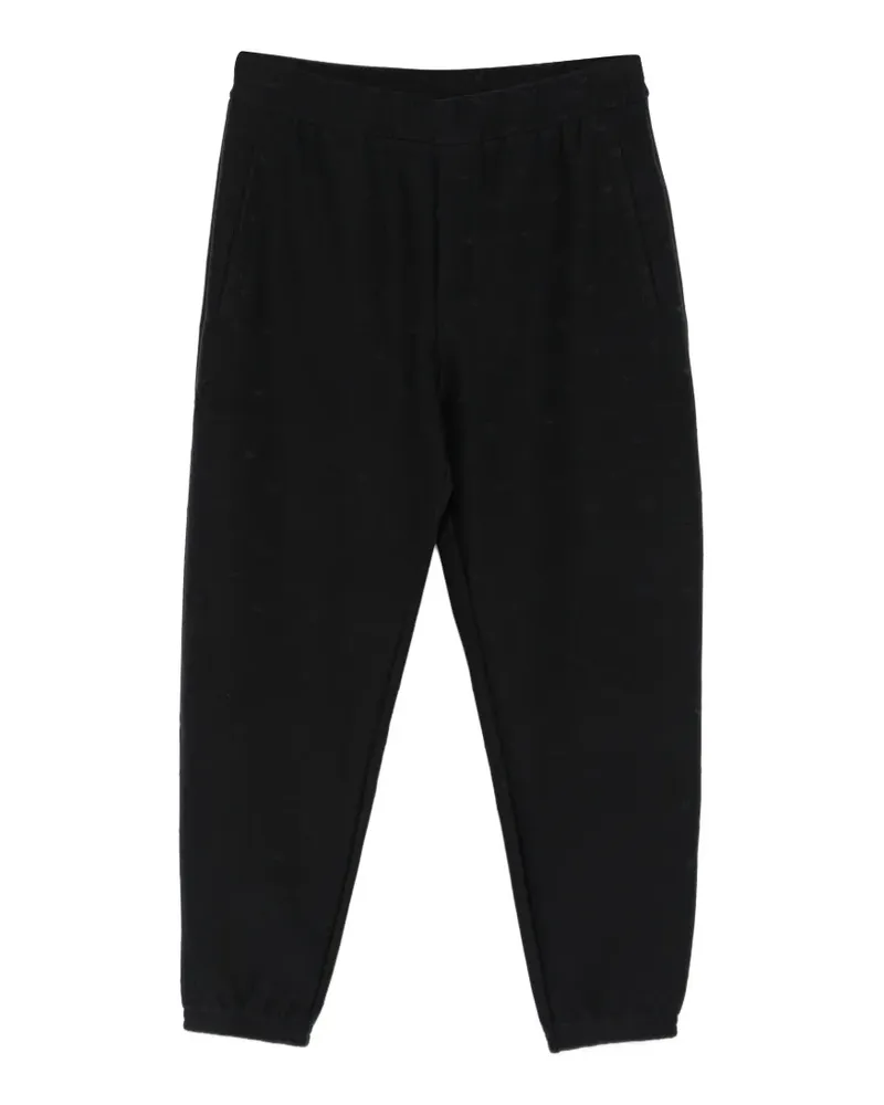 Emporio Armani Gemusterte Jogginghose - Blau Blau