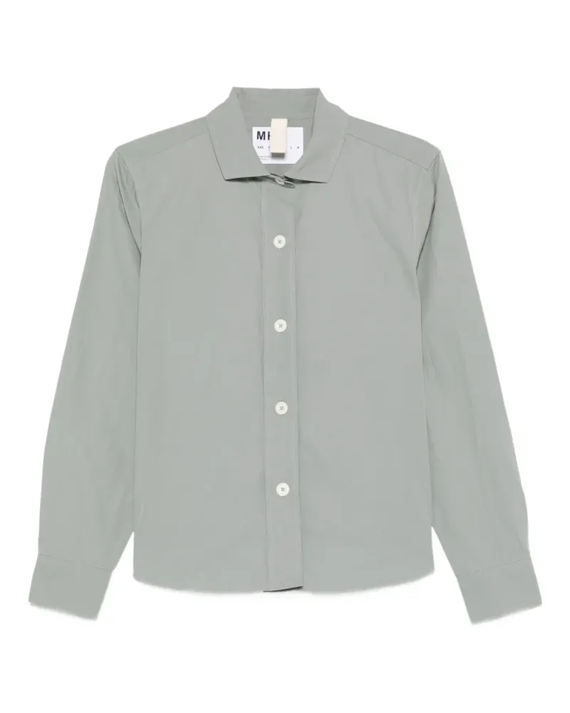 Margaret Howell buttoned collared shirt - Grün Grün