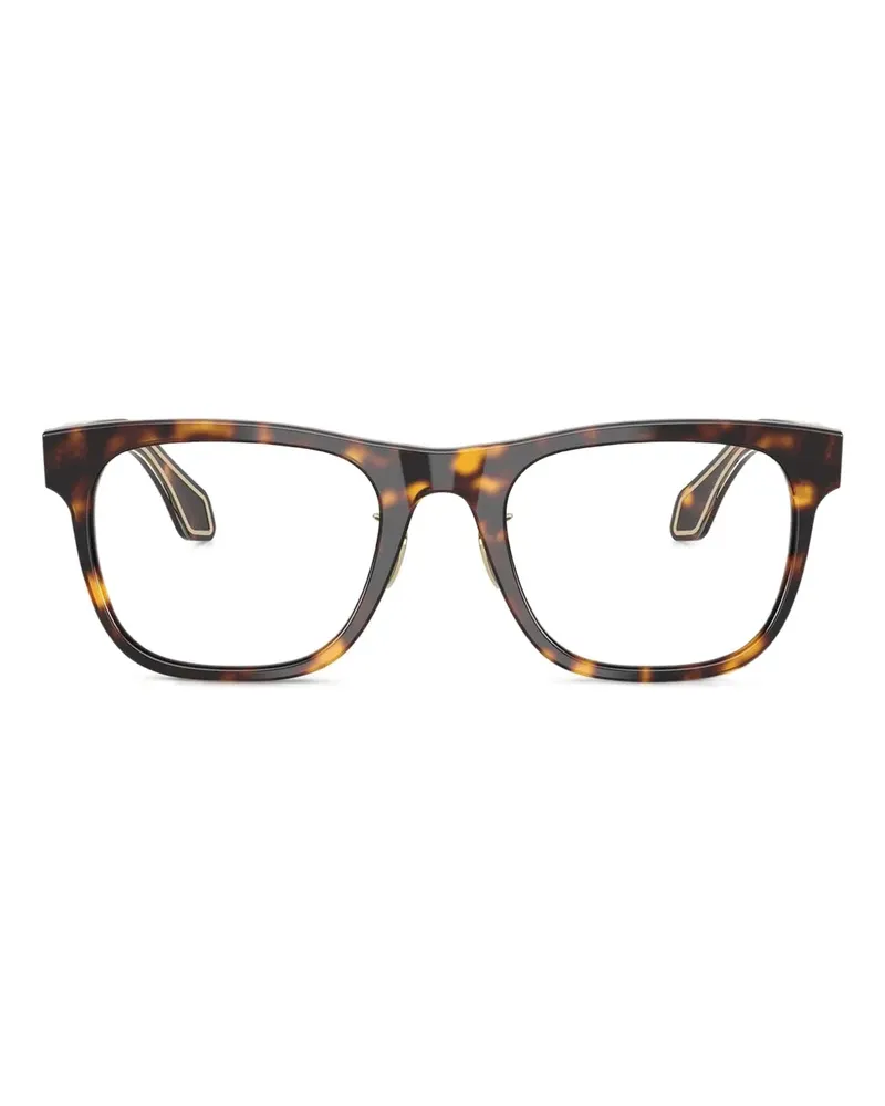 Giorgio Armani Brille in Schildpattoptik - Braun Braun
