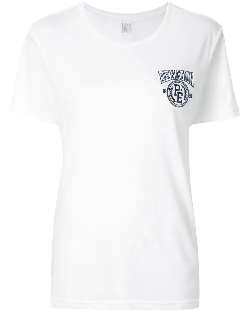 P.E. NATION Endlines' T-Shirt - Weiß Weiß