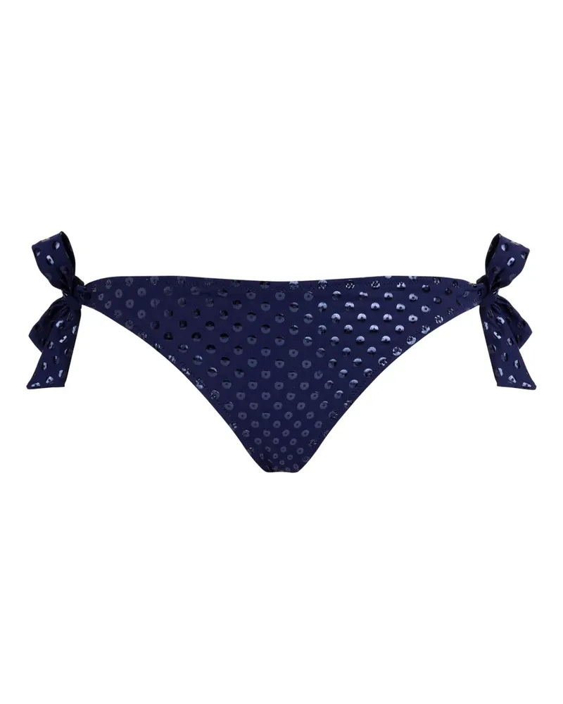 Vilebrequin Relief Sparkling Bikinihöschen - Blau Blau