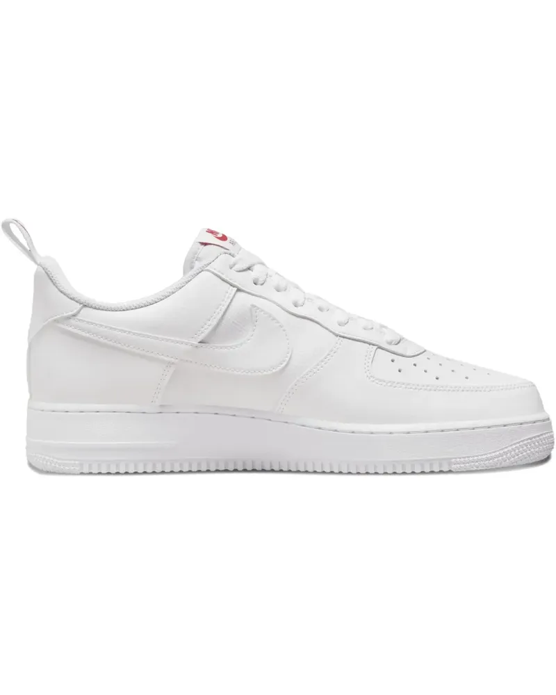 Nike Air Force 1 '07 Mini Red Swoosh Sneakers - Weiß Weiß