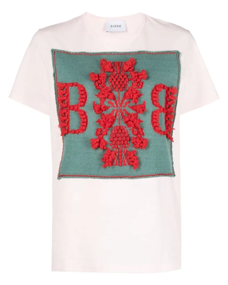 Barrie T-Shirt mit B-Logo - Rosa Rosa