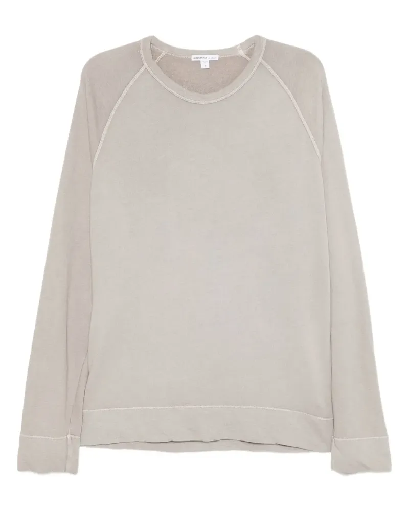 James Perse Vintage Terry Sweatshirt - Grau Grau