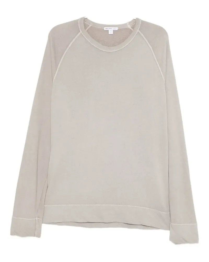 James Perse Vintage Terry Sweatshirt - Grau Grau