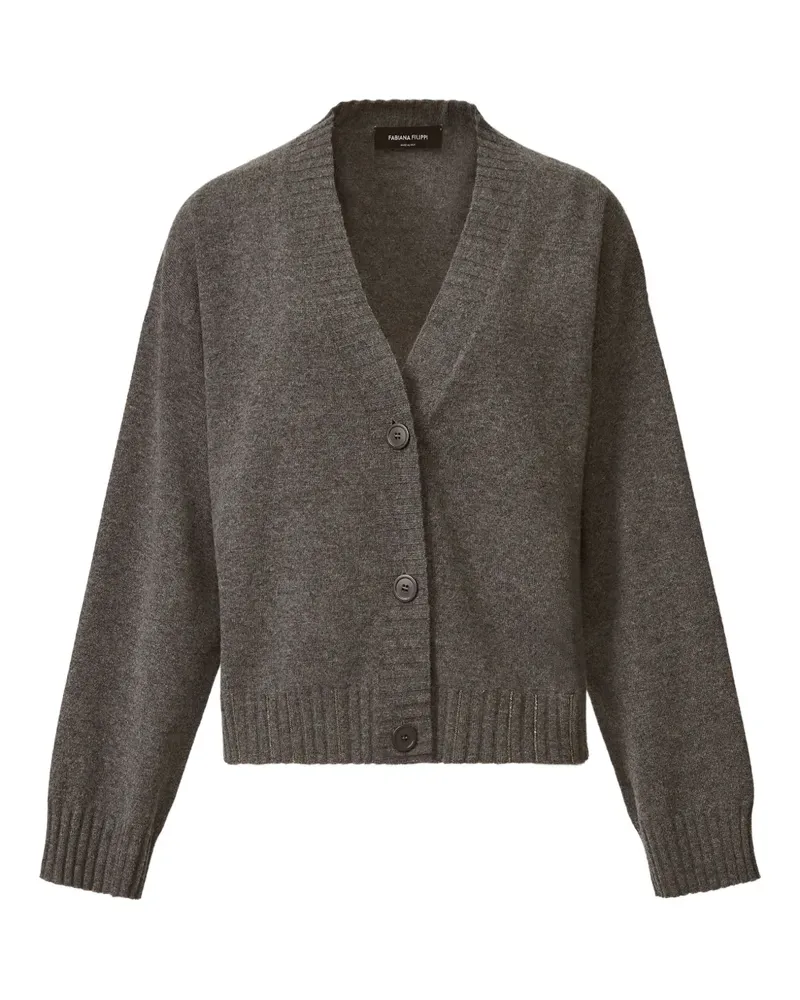 Fabiana Filippi Cardigan aus Kaschmir - Grau Grau