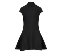 Ausgestelltes Midikleid - Schwarz