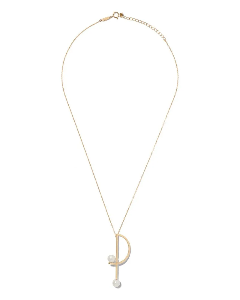 TASAKI 18kt Kinetic Gelbgoldhalskette mit Perlenanhänger Gold