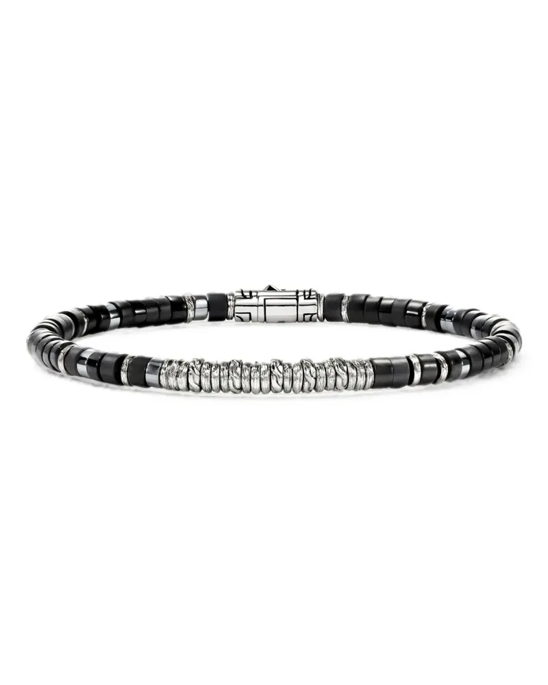 John Hardy Heishi onyx bracelet - Silber Silber