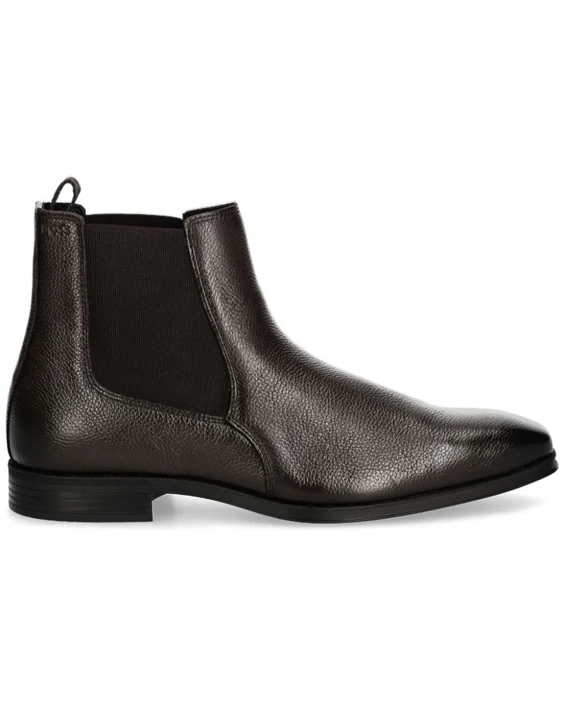 HUGO BOSS Chelsea-Boots aus Leder - Braun Braun