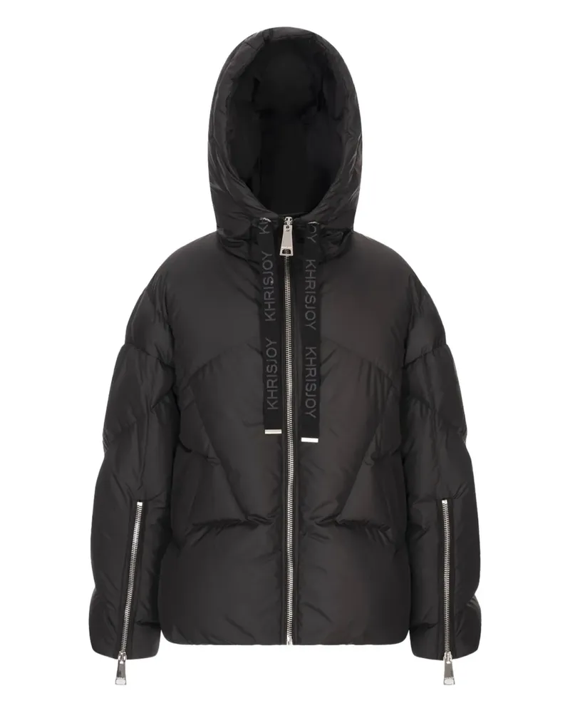 KHRISJOY Iconic Kapuzenjacke - Schwarz Schwarz