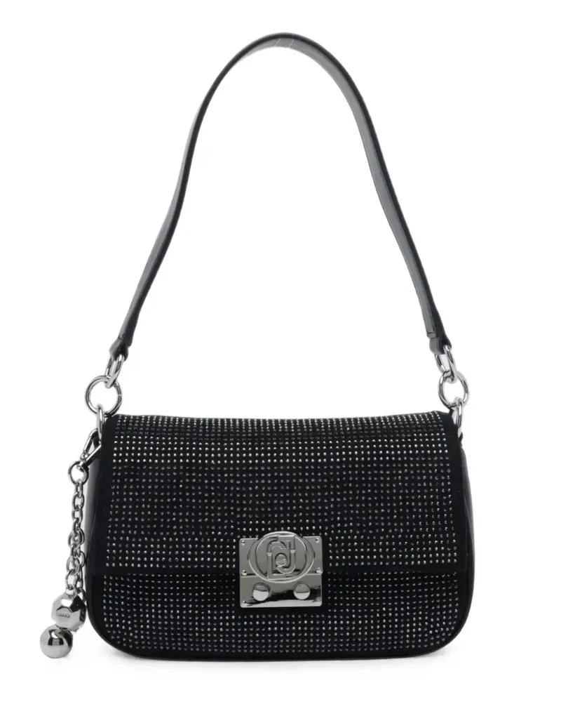 Liu Jo rhinestone-embellished shoulder bag - Schwarz Schwarz