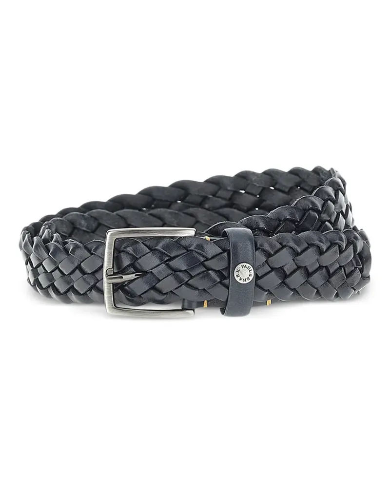 Paul & Shark braided leather belt - Blau Blau