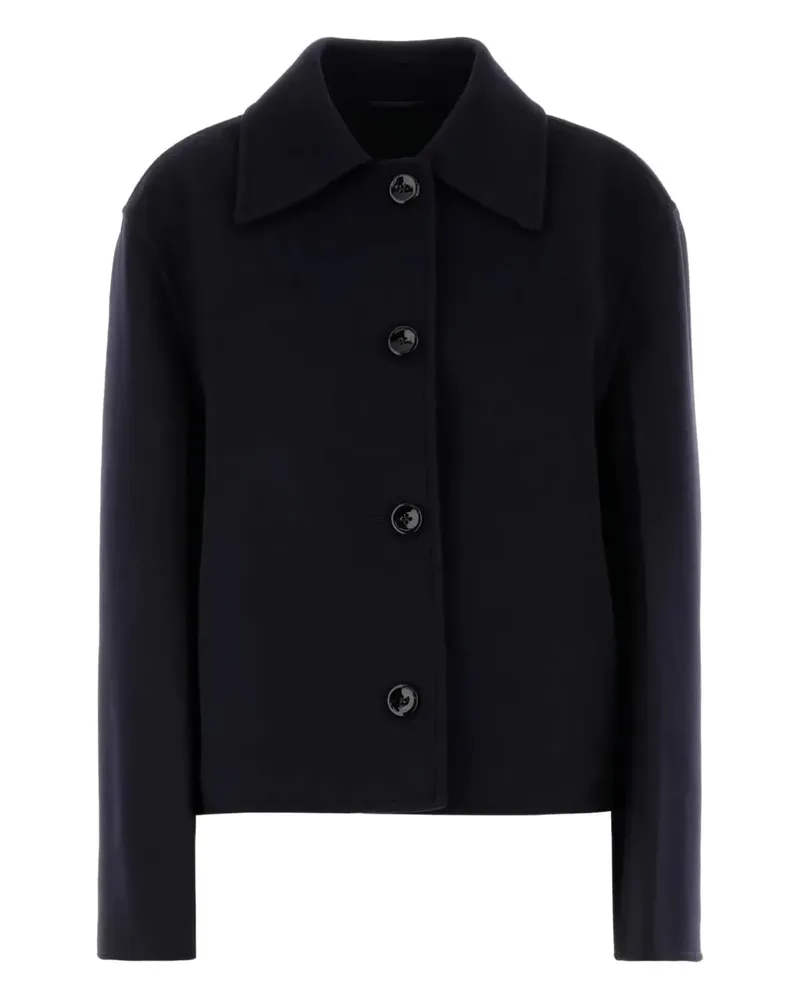 Jil Sander Jacke mit Knopfverschluss - Schwarz Schwarz