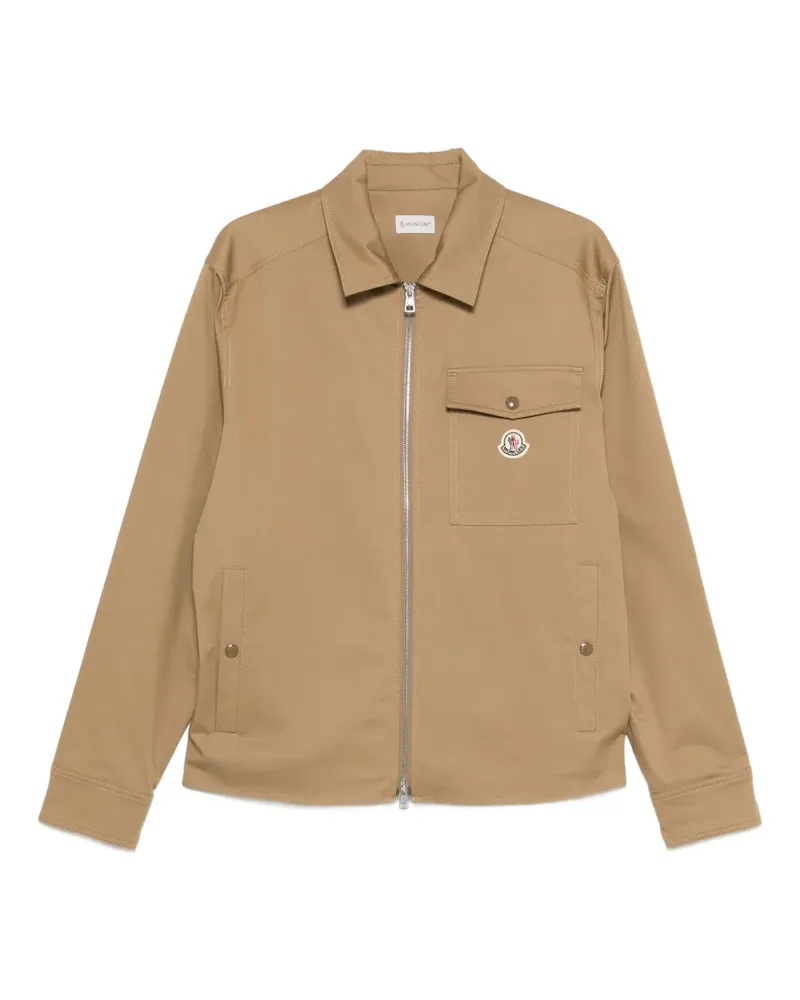 Moncler pocket zip jacket - Nude Nude