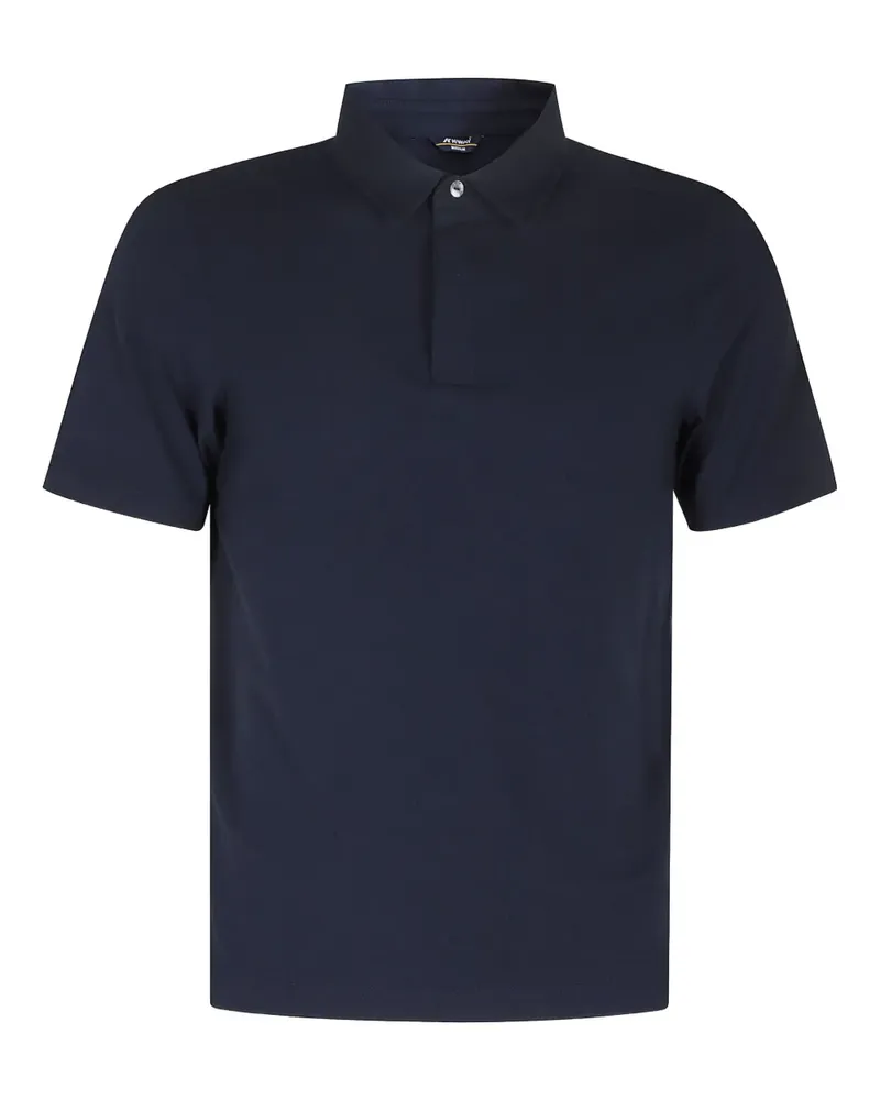 K-Way Klassisches Poloshirt - Blau Blau