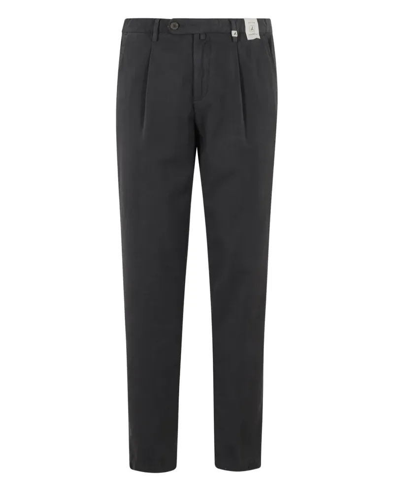 MYTHS Hose mit Falten - Grau Grau