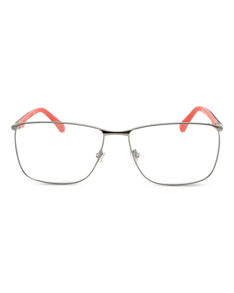 Police Brille mit eckigem Gestell - Grau Grau