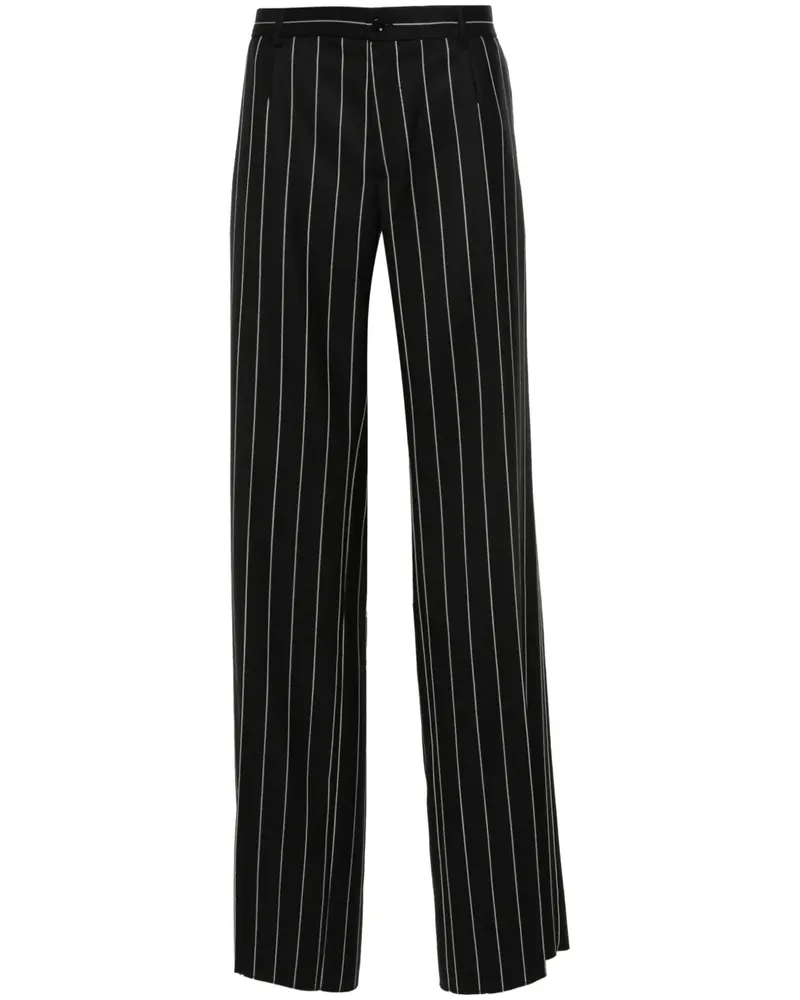 Dolce & Gabbana Hose mit Nadelstreifen - Schwarz Schwarz