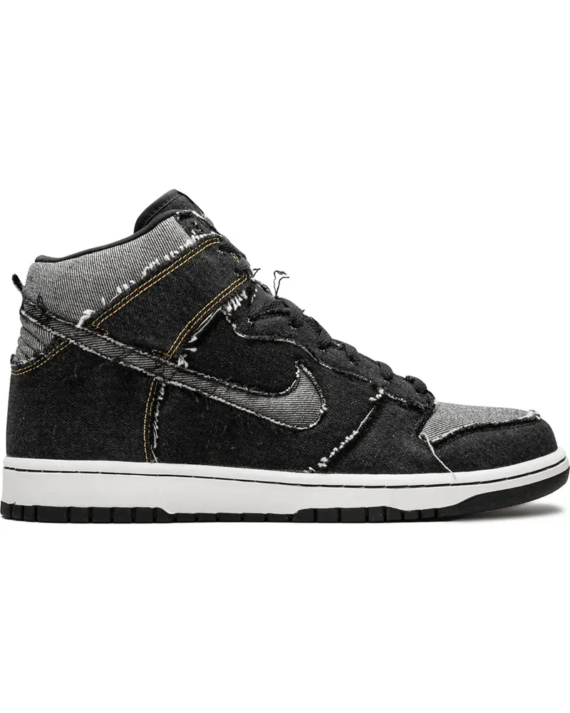 Nike Dunk' High-Top-Sneakers - Schwarz Schwarz