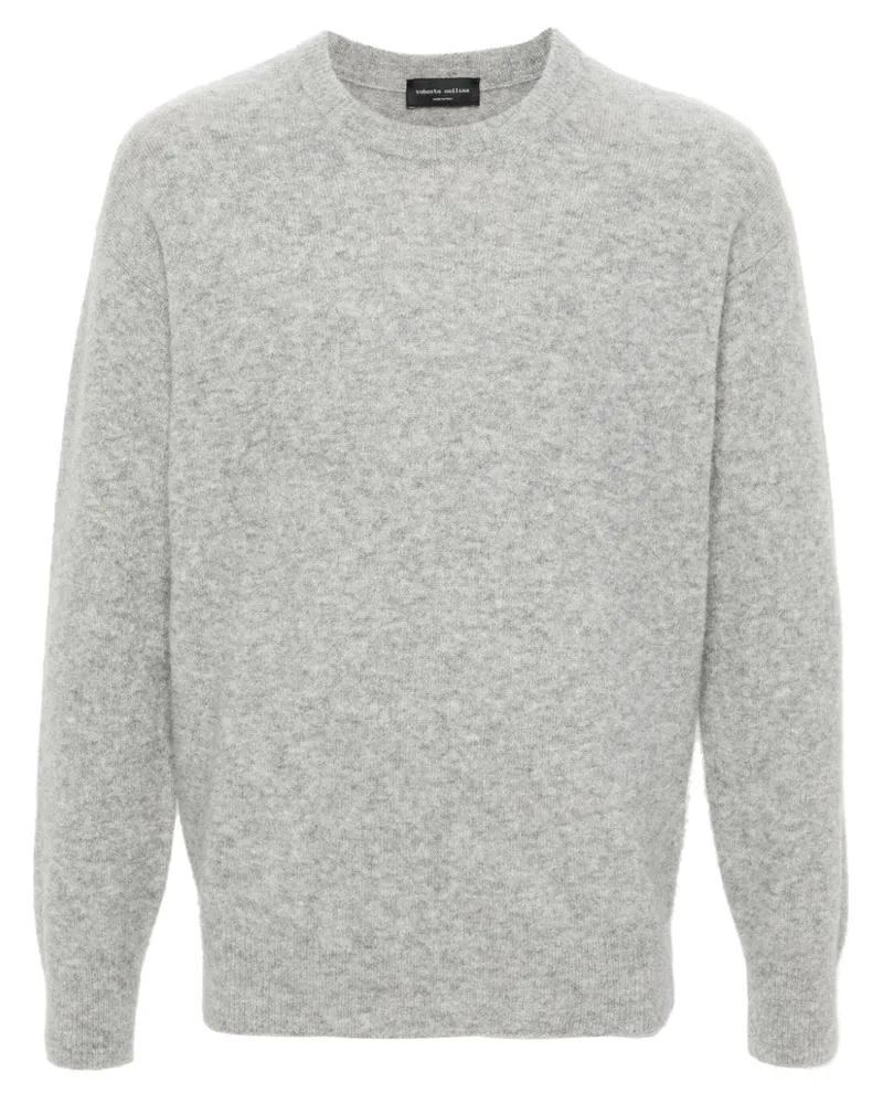 Roberto Collina Melierter Pullover - Grau Grau