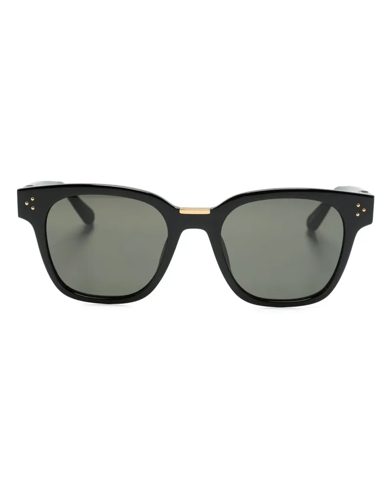 Linda Farrow Eckige Sanchez Sonnenbrille - Schwarz Schwarz
