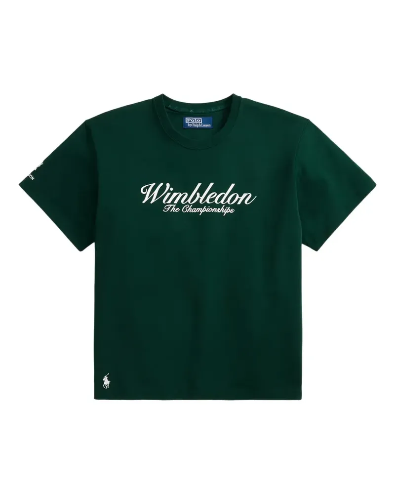 Ralph Lauren T-Shirt mit Wimbledon-Print - Grün Grün
