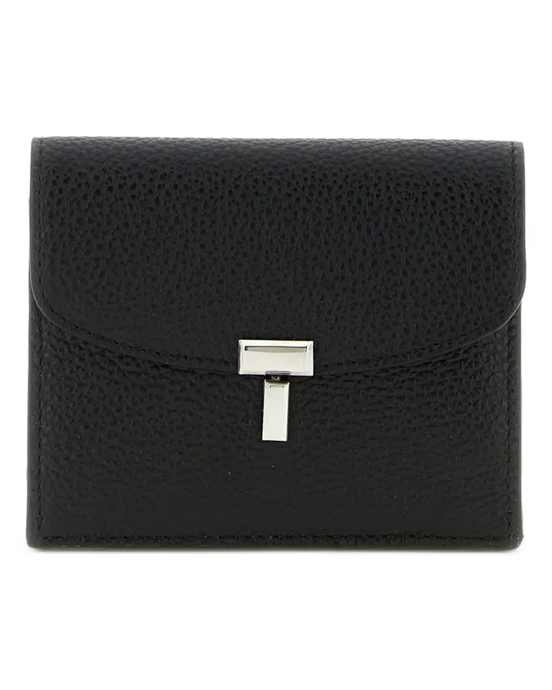 Totême Sienna T-lock card holder - Schwarz Schwarz